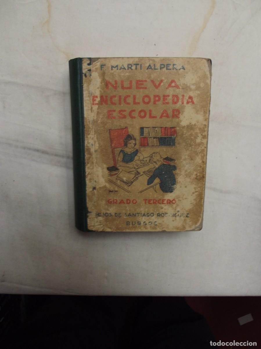 Libros: NUEVA ENCICLOPEDIA ESCOLAR DE F. MARTI ALPERA