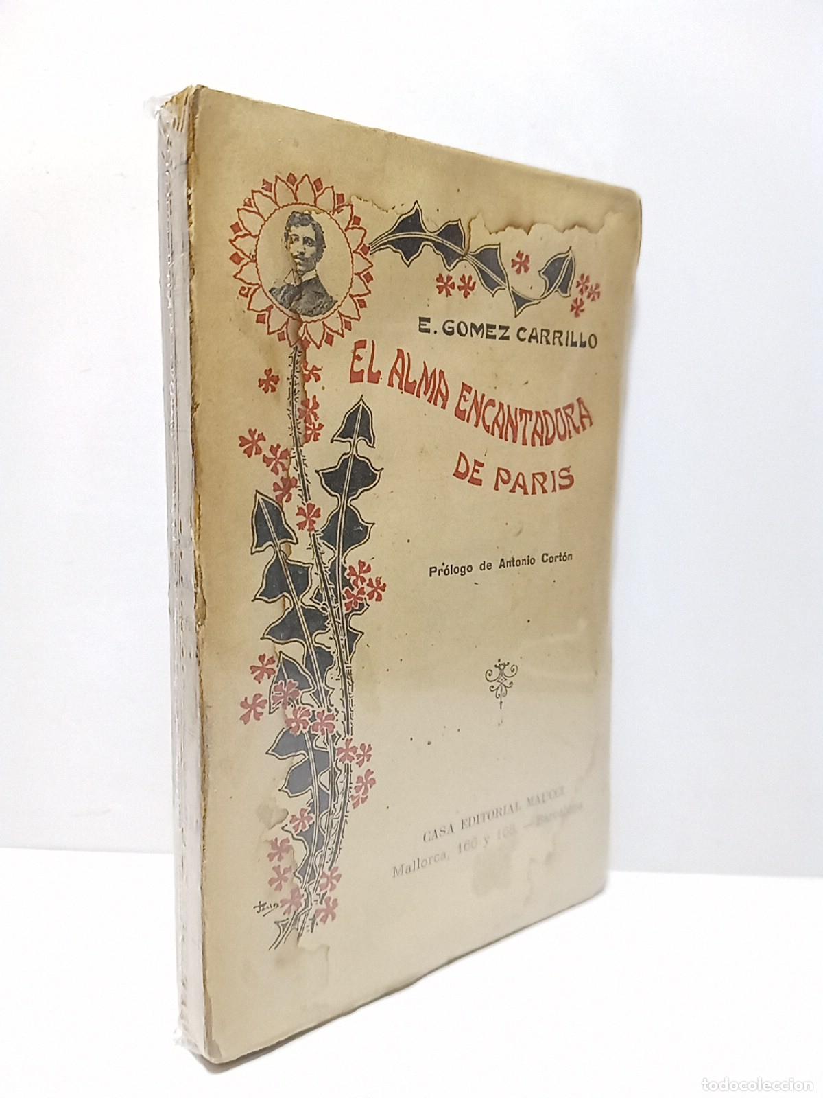 Libros: GOMEZ CARRILLO, E. - El alma encantadora de Par&iacute;s / Pr&oacute;logo de Antonio Cort&oacute;n - Foto 1