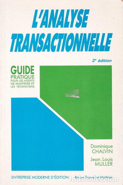 Libros: L'Analyse transactionnelle- 9782710106593