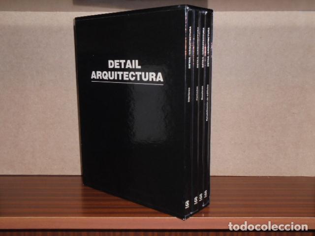 Libri di seconda mano: DETAIL / ARQUITECTURA - 4 TOMOS: Rehabilitaci&oacute;n de edificios - Escaleras - Fachadas - Interiores - V