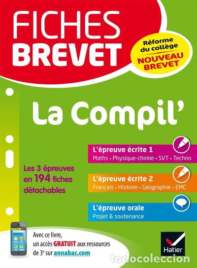 Libros: Fiches brevet La Compil' du brevet- 9782401029101