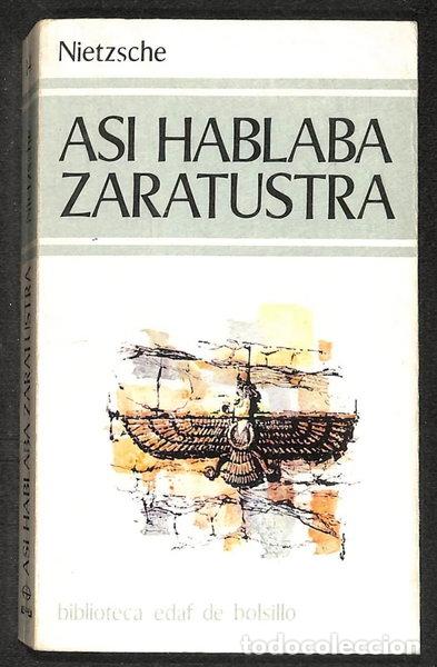 Libri di seconda mano: As&iacute; hablaba Zaratustra- 9788471662613