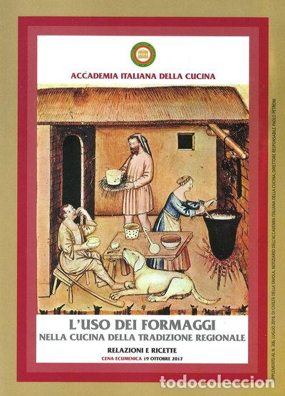 Libros: L'uso dei formaggi nella cucina della tradizione regionale- 9788889116319