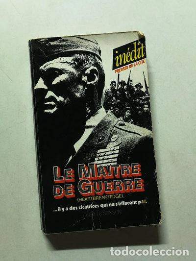 Livres: Le ma&icirc;tre de guerre- 9782258019669
