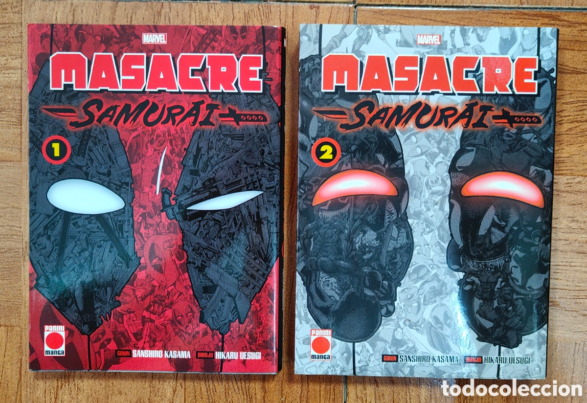 Libros: Masacre Samur&aacute;i � 2 N&uacute;meros (1-2) � Panini - Sanshiro Kasama / Hikaru Uesugi