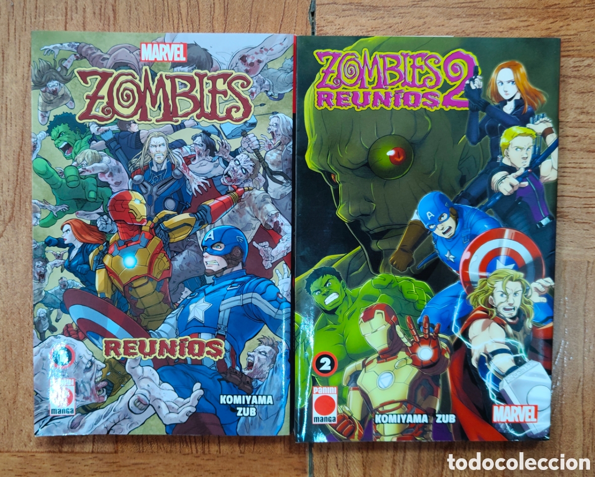 Livros em segunda m&atilde;o: Marvel Zombies: Reun&iacute;os � 2 N&uacute;meros (1-2) � Panini - Komiyama / Zub