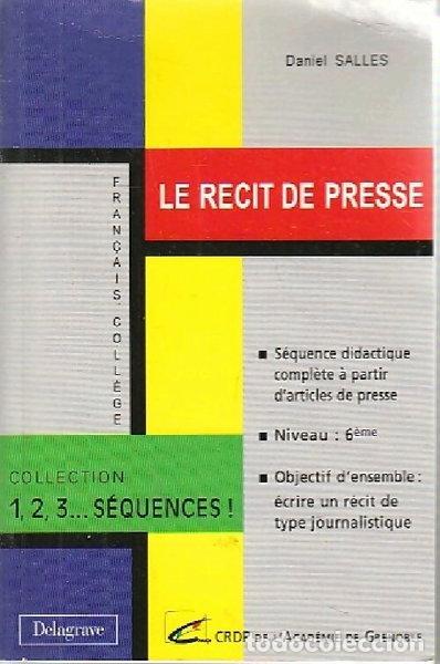 Libros: Le r&eacute;cit de presse- 9782206080437