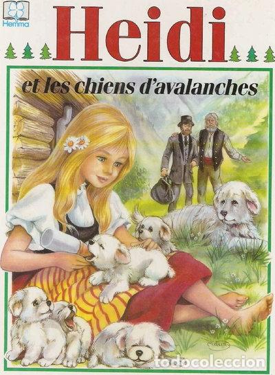 Livres: Heidi et les chiens d'avalanches- 9782800628257