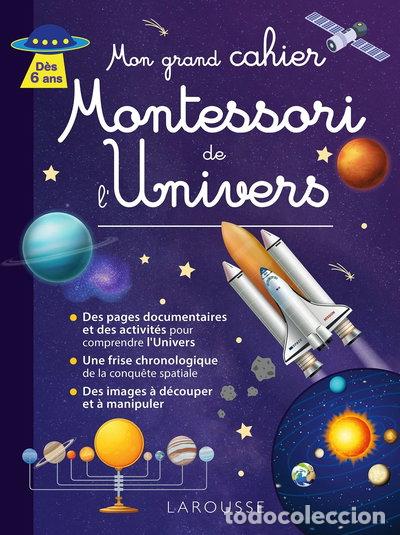 books: Mon grand cahier Montessori de l'Univers- 9782036027497
