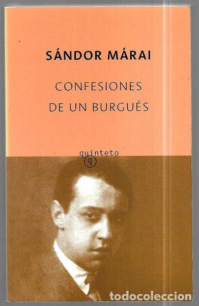 Libri di seconda mano: Confesiones de un burgu&eacute;s- 9788496333789