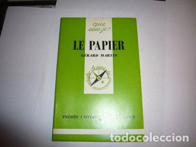 Livros em segunda m&atilde;o: Le Papier- 9782130427834