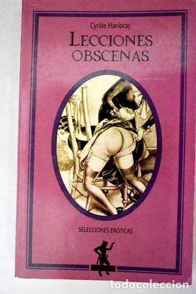 Livros em segunda m&atilde;o: Lecciones obscenas- 9788427019942