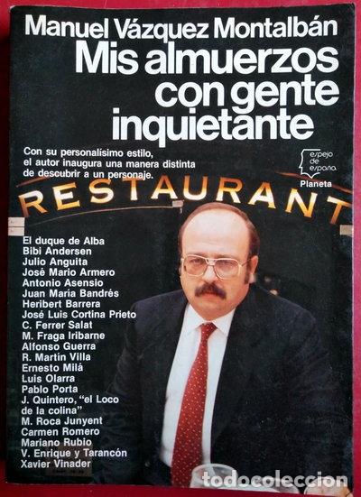 Libri di seconda mano: Mis almuerzos con gente inquietante- 9788432058325