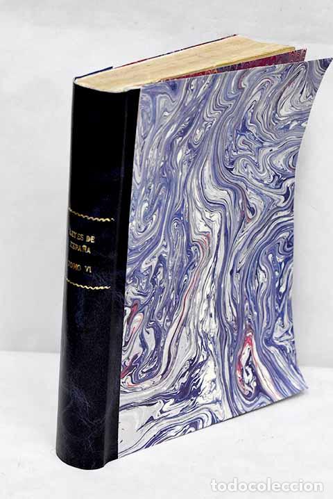 Libros: Novisima Recopilaci&oacute;n de las leyes de Espa&ntilde;a, tomo VI