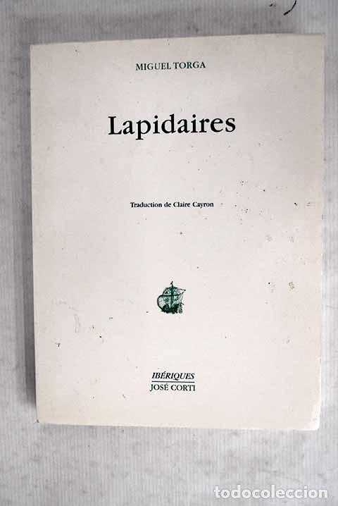 Libri di seconda mano: Lapidaires nouvelles.- Torga, Miguel
