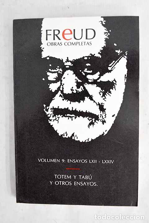 Libros: Obras completas, tomo IX.- Freud, Sigmund