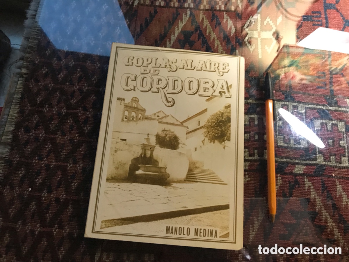 Libros: Coplas al aire de Cordoba. Manolo Medina.
