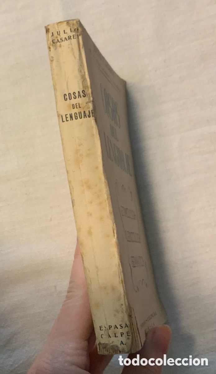 Libros: Cosas del lenguaje. Julio Casares - Foto 2