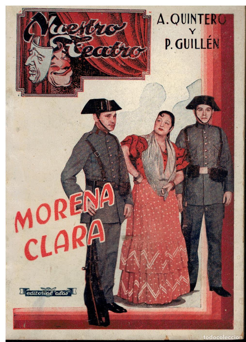 Libri di seconda mano: MORENA CLARA. Comedia en tres actos y un juicio oral.