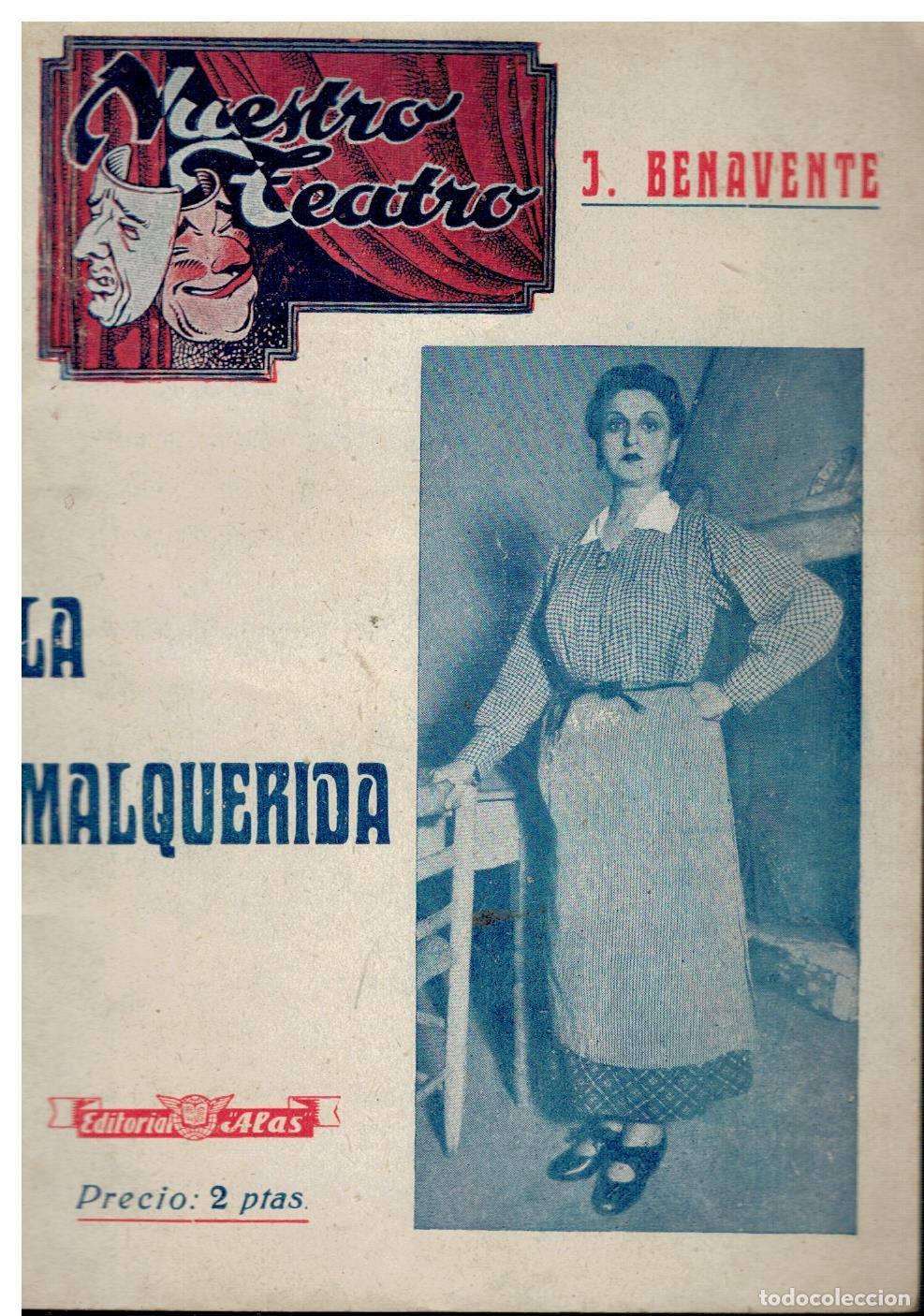 Libros: LA MALQUERIDA. Drama en tres actos y en prosa. - Foto 1