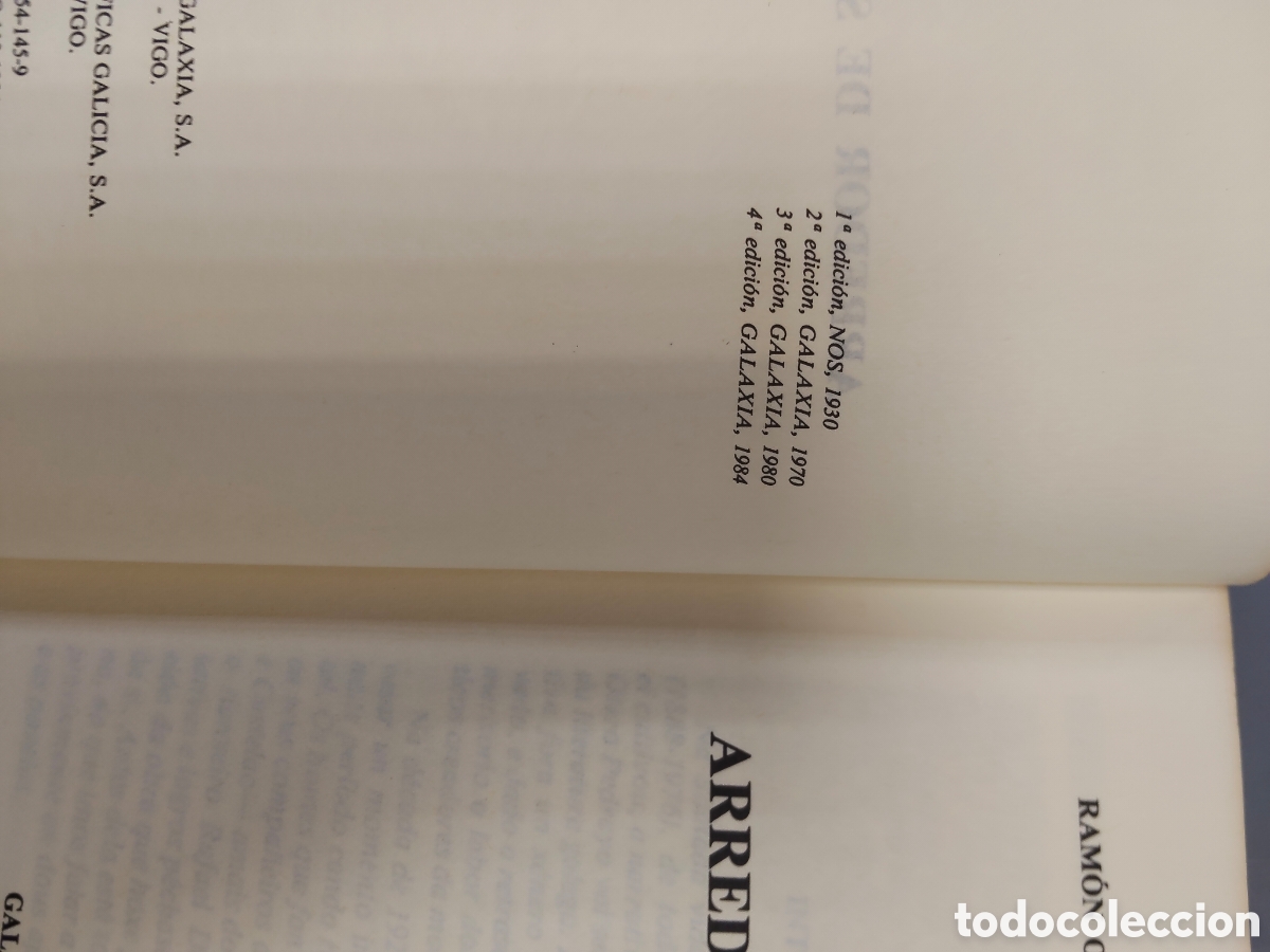 Libros: Arredor de si RAMON OTERO PEDRAYO - Foto 2