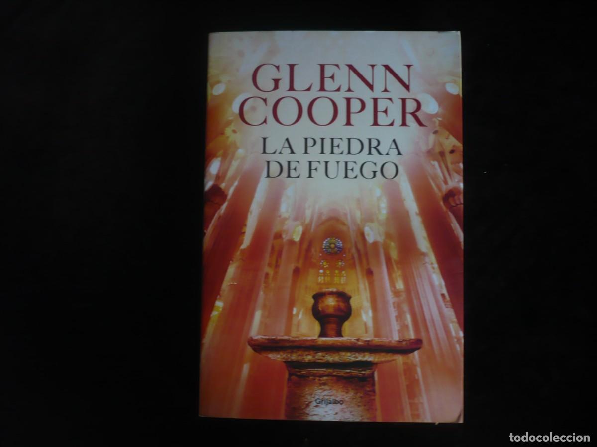 Libros: la piedra de fuego - glenn cooper - como nuevo