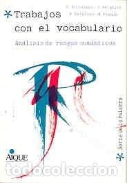 B&uuml;cher: Trabajos con el vocabulario: an&aacute;lisis de razoes semanticas - - Susan D. Pittelman