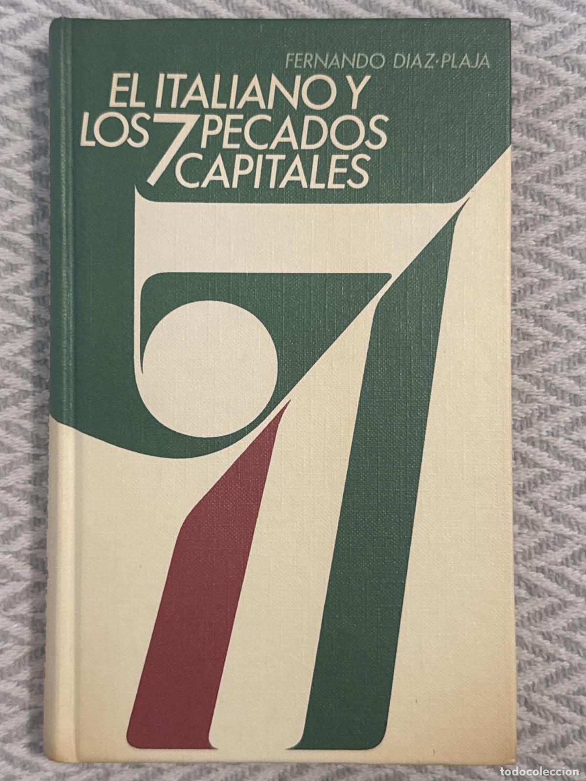 Libros: El italiano y los 7 pecados capitales - Fernando D&iacute;az-Plaja