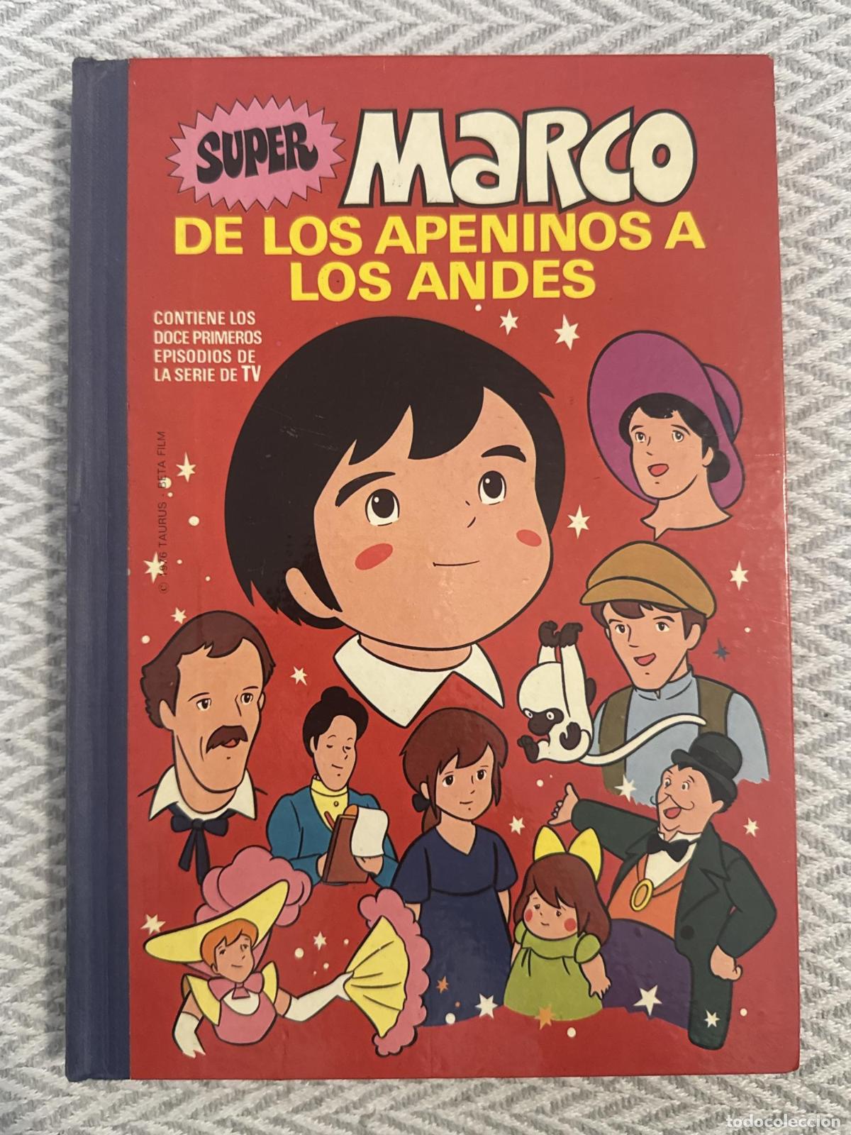 Libros: Super Marco. De los Apeninos a los Andes. Volumen I - No identifiado