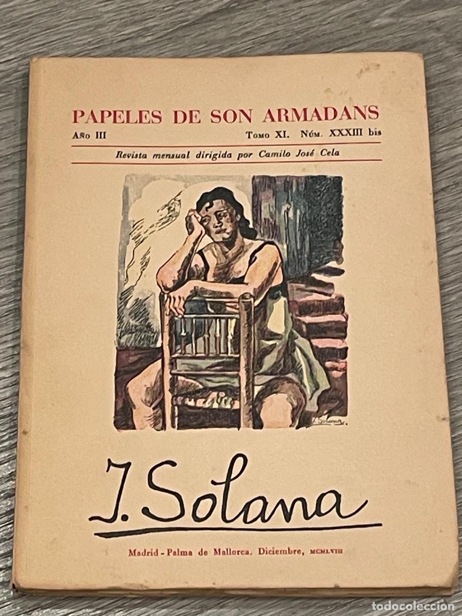 Libros: PAPELES DE SON ARMADANS A&Ntilde;O III TOMO XI NUM.XXXIII BIS - JOSE GUTIERREZ-SOLANA