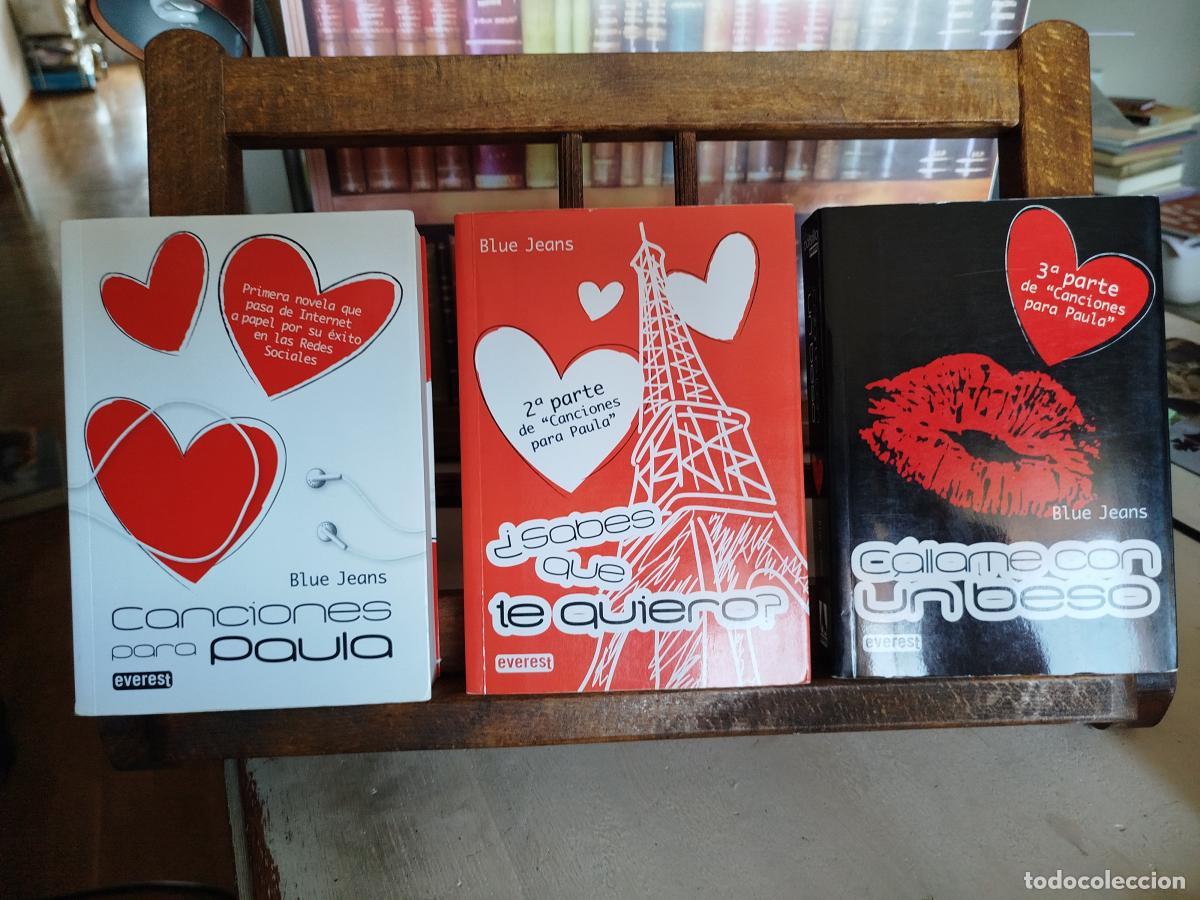 Libros: Trilog&iacute;a: Canciones para Paula - Blue Jeans