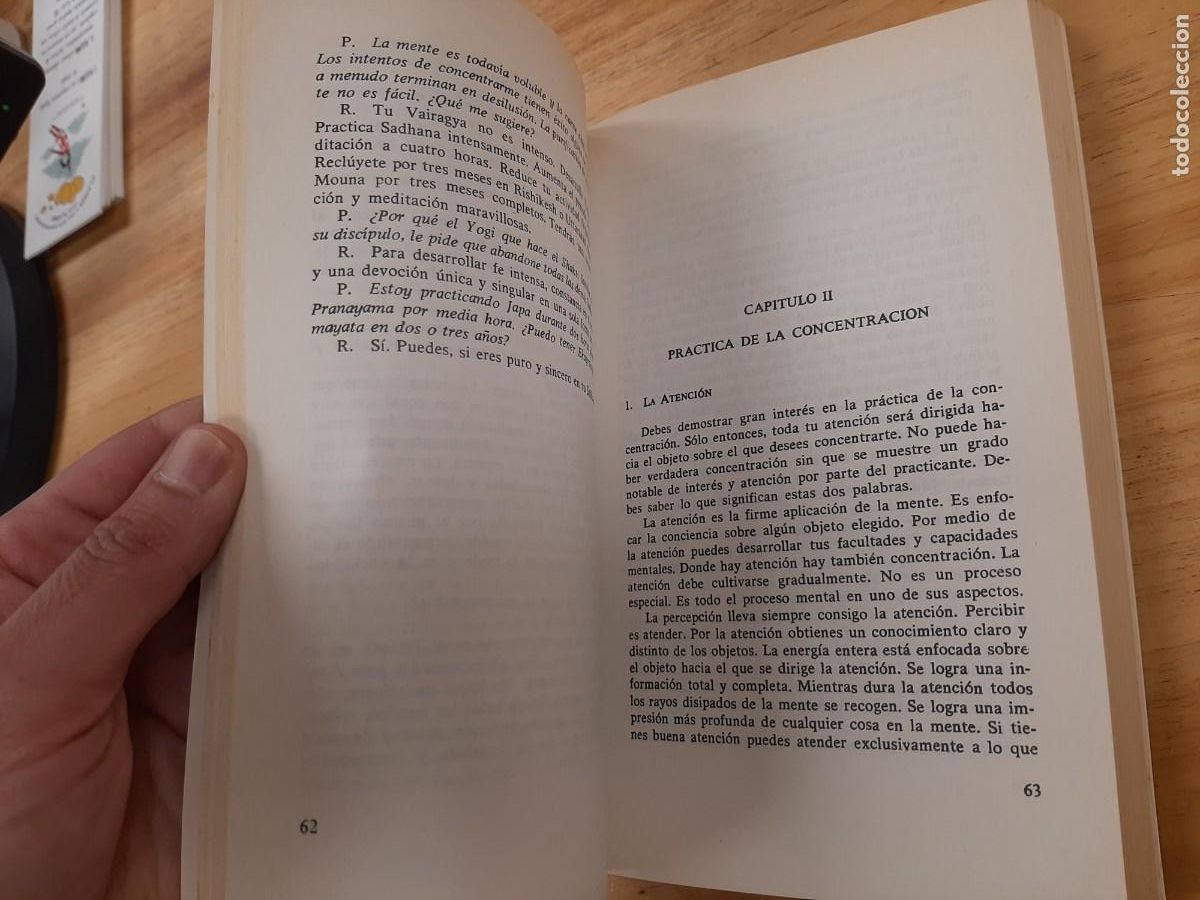 Libros: Concentraci&oacute;n y Meditaci&oacute;n - Swami Sivananda - Editorial Eyras, 1979 - Foto 9