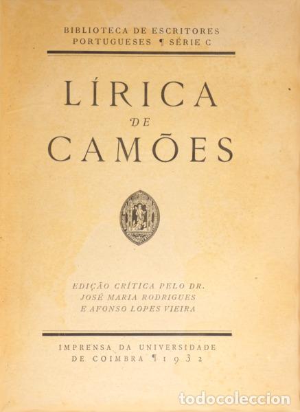 Libros: CAM&Otilde;ES. (Lu&iacute;s Vaz de) - L&Iacute;RICA DE CAM&Otilde;ES.