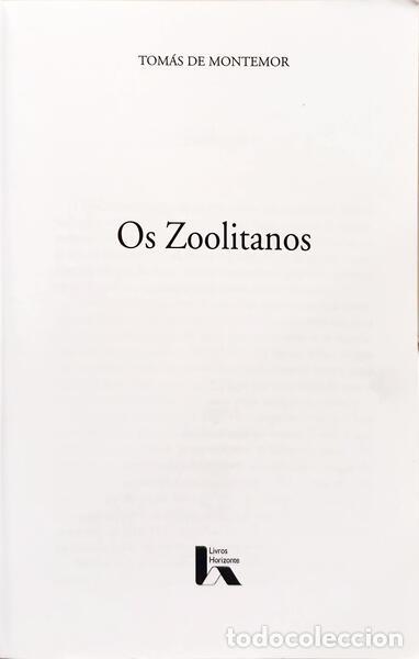 Libros: MONTEMOR. (Tom&aacute;s de) - OS ZOOLITANOS. - Foto 2