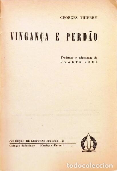 Libros: THIERRY. (Georges) - VINGAN&Ccedil;A E PERD&Atilde;O. - Foto 2