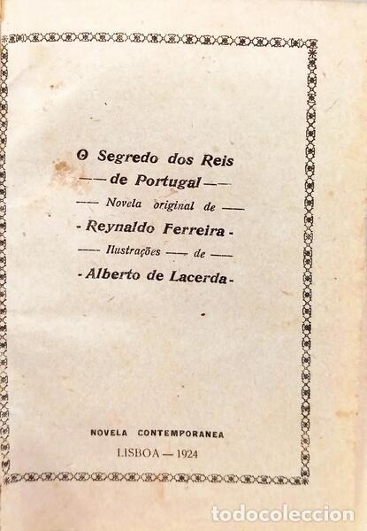 Livros em segunda m&atilde;o: FERREIRA. (Reinaldo) - O SEGREDO DOS REIS DE PORTUGAL.