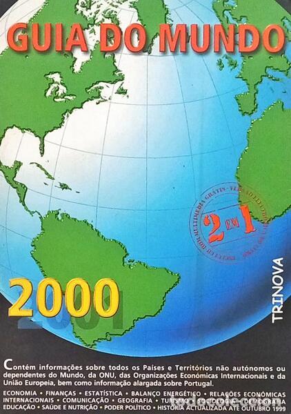 Libri di seconda mano: GUIA DO MUNDO 2000/2001.