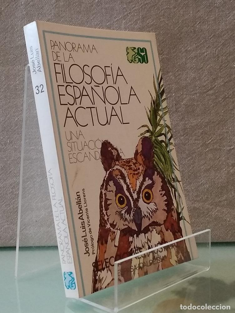 Libros: Panorama de la Filosof&iacute;a espa&ntilde;ola actual. Una situaci&oacute;n escandalosa - Jos&eacute; Luis Abell&aacute;n