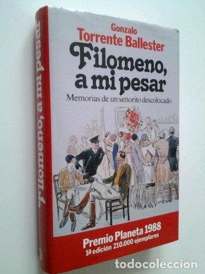 Libros: Filomeno, a mi pesar- 9788432068010