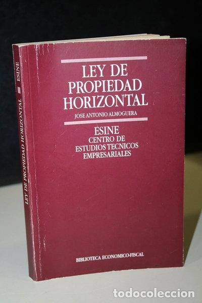 Libros: Ley de propiedad horizontal- 9788440707734