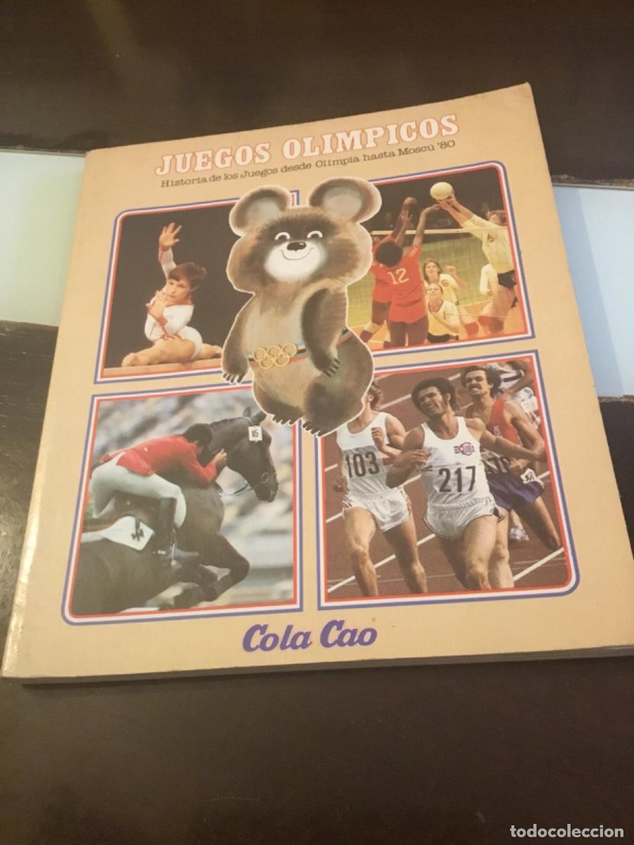 Livros em segunda m&atilde;o: Libro de Colacao Historia de los Juegos Ol&iacute;mpicos, a&ntilde;os 80