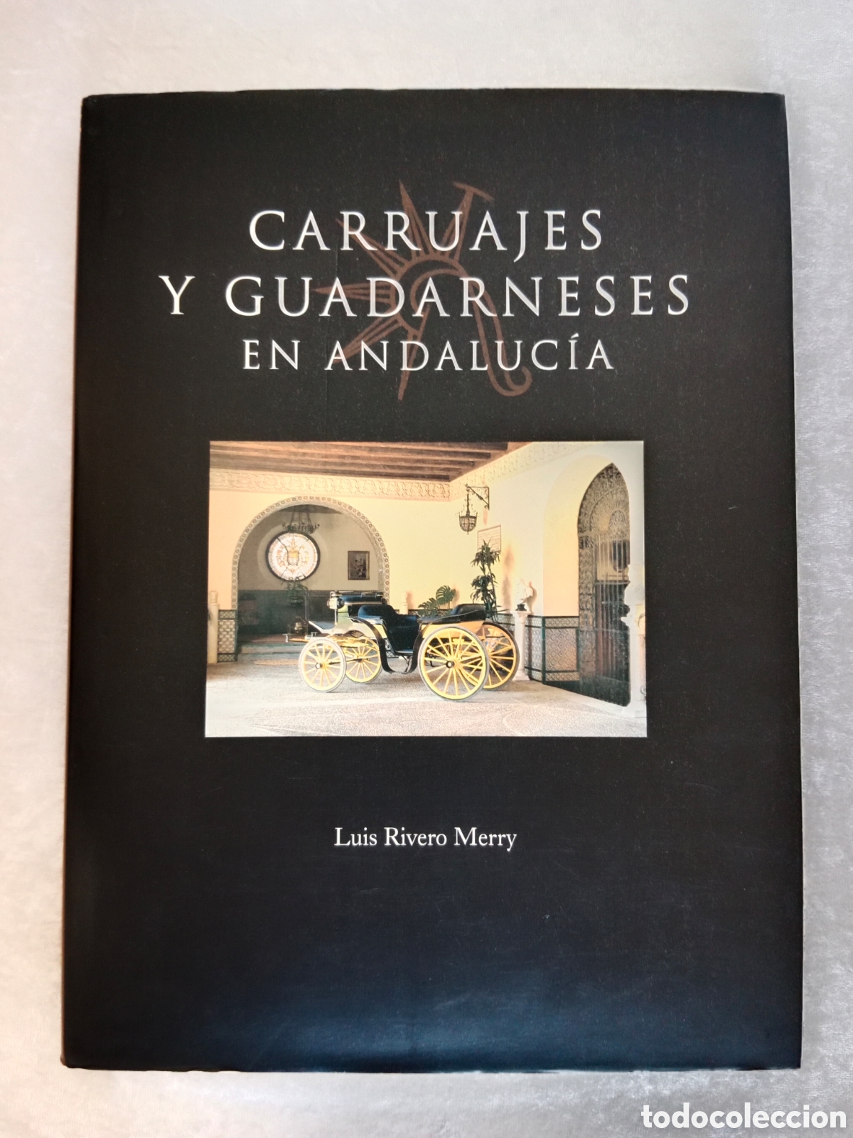 Libros: CARRUAJES Y GUADARNESES EN ANDALUC&Iacute;A, LUIS RIVERO MERRY, AUTOGRAFIADO