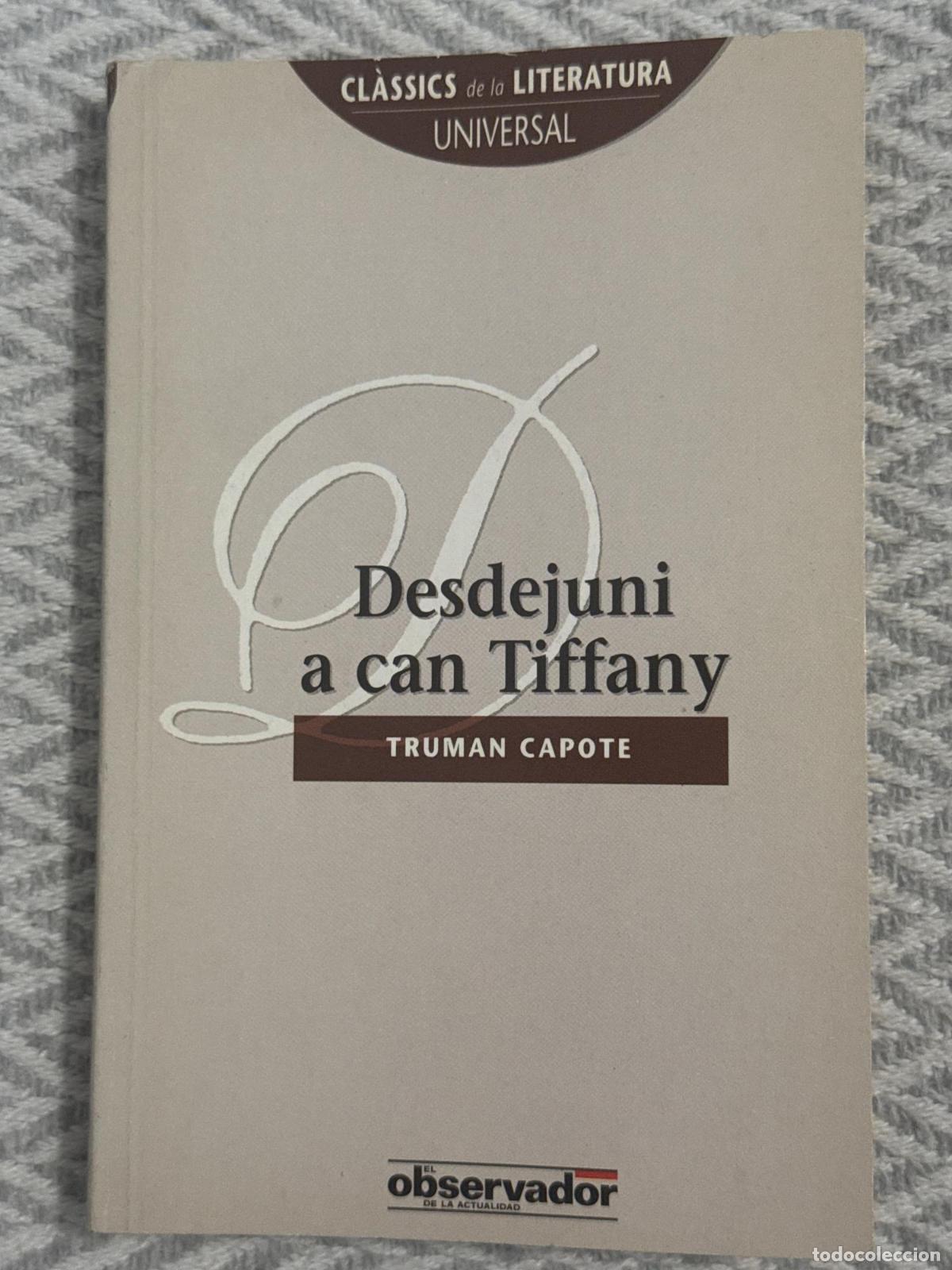 Libri di seconda mano: Desdejuni a can Tiffany - Truman Capote