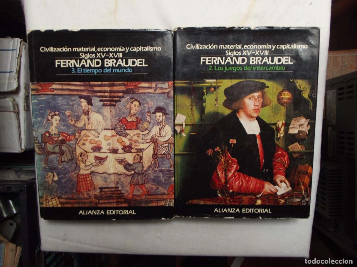 B&uuml;cher: CIVILIZACION MATERIAL , ECONOMICA Y CAPITALISMO SIGLOS XV - XVIII TOMOS 2 Y 3