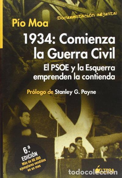 Livros em segunda m&atilde;o: 1934: Comienza la Guerra Civil- 9788489779594