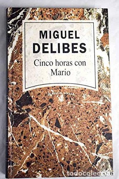 Livres: Cinco horas con Mario- 9788447300082