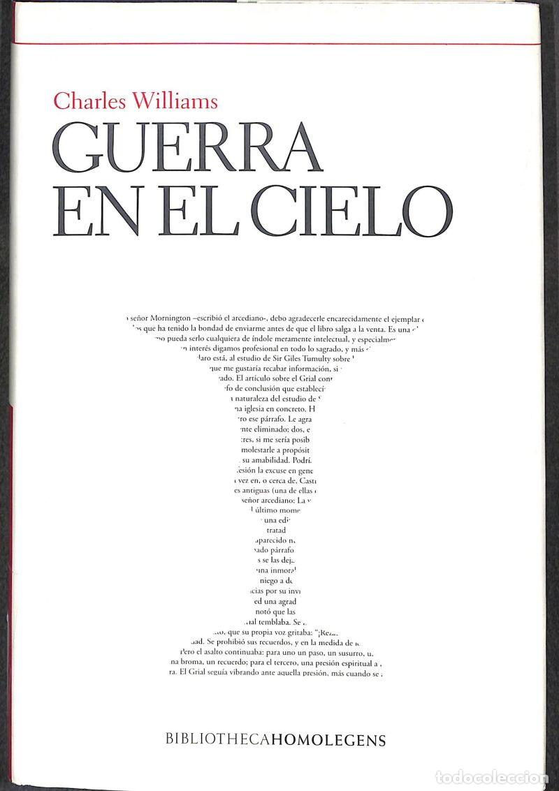 Livres: Guerra En El Cielo - Charles Williams - Homo Legens - Bibliotheca Homo Legens, 18