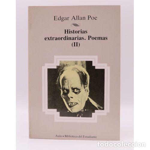 Libros: HISTORIAS EXTRAORDINARIAS. POEMAS II - EDGAR ALLAN POE