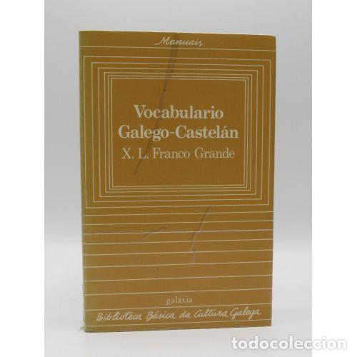 Libros: VOCABULARIO GALEGO-CASTEL&Aacute;N - FRANCO GRANDE, X. L. (1936-), ,