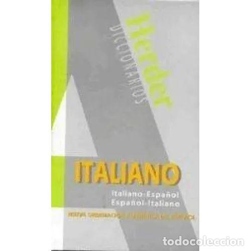 books: DICCIONARIO MODERNO ITALIANO - CALVO RIGUAL, CES&Aacute;REO,GIORDANO, ANNA